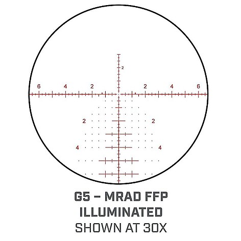 Bushnell Match Pro ED 5-30x56 SF FFP Belyst G5i Kikarsikte - bild 7 av 10