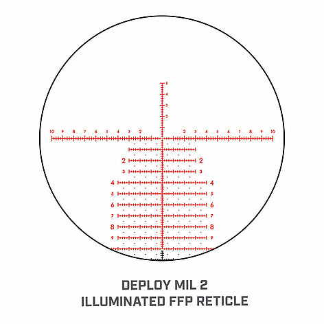 Bushnell Match Pro ED 5-30x56 SF FFP Belyst DM2 Kikarsikte - bild 8 av 11
