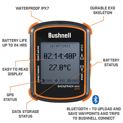 Bushnell Backtracking Mini GPS - bild 2 av 4