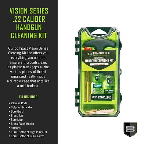 Breakthrough Clean Vision Pistol Cleaning Kit .22 - bild 2 av 4