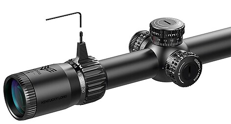 Swampfox Kentucky Long 2-12x44 SF Belyst FFP Sharpshooter MOA - bild 5 av 8