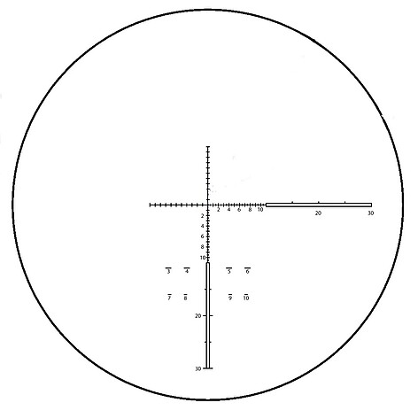 Sightmark Latitude 15-45x60 Taktisk Rak MIL-RAD Tubkikare - bild 2 av 6