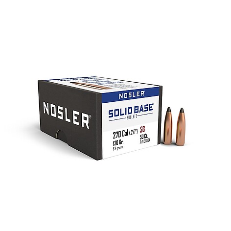 Nosler Solid Base SP 6.5mm 140gr 50/Box - bild 2 av 2