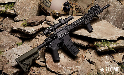 Bravo Company Gunfighter Mod2 AR-15 Vapengrepp Svart - bild 2 av 4