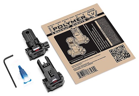 Strike Industries Polymer Backup Sights Svart - bild 2 av 7