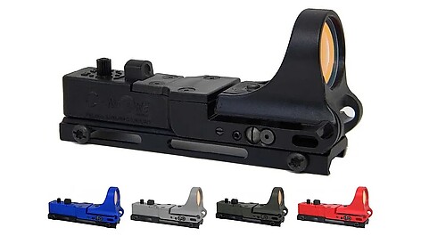C-More CRW Railway 1x 8 MOA Polymer Click Svart - bild 5 av 6