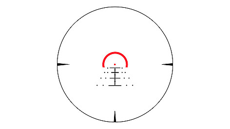 Konus Sultan 1-10x24 Belyst Ballistic Circle Kikarsikte - bild 5 av 5