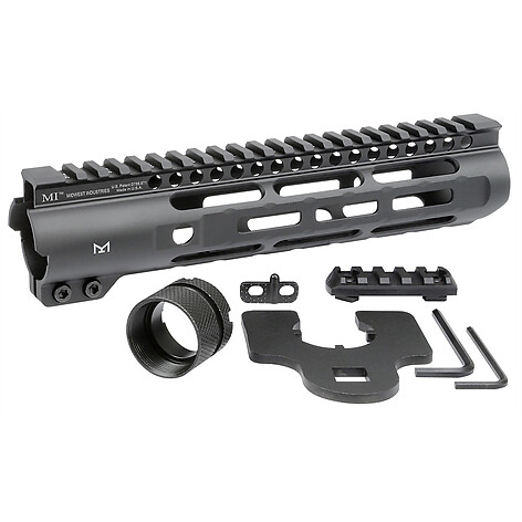 Midwest Slim Line Free Float M-LOK 235mm Handguard