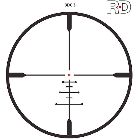 Meopta MeoPro R6 1-6x24 SFP RD Belyst BDC 3 Kikarsikte - bild 2 av 6