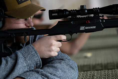 Savage A22 Precision Lite 22 LR 18 tum - bild 6 av 6