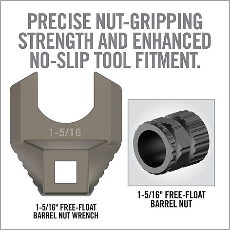 Real Avid Master Fit Free Float Barrel Nut 1-5/16" - bild 5 av 5