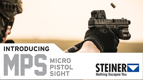 Steiner Micro Pistol Sight MPS 1x 3.3 MOA Dot FDE - bild 3 av 5