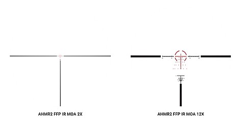 Athlon Helos BTR G2 2-12x42 FFP Belyst AHMR2 MOA Kikarsikte - bild 3 av 3