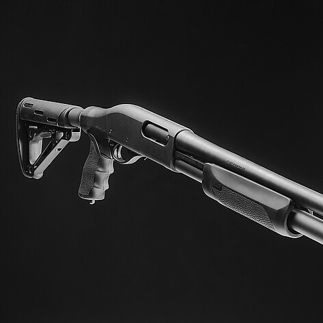 Hogue Remington 870 Vapengrepp Kolv Svart - bild 3 av 3