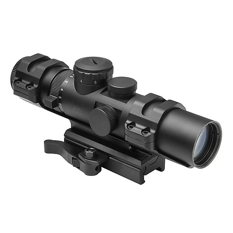 NcSTAR XRS 2-7x32 Belyst Mil-Dot Kikarsikte
