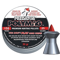 JSB Predator Polymag 6.35mm - 1.645g 150st