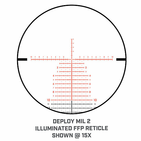Bushnell Match Pro ED 5-30x56 SF FFP Belyst DM2 Kikarsikte - bild 5 av 11