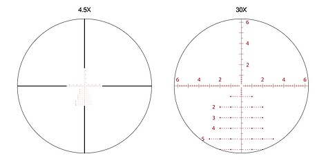 Athlon Ares ETR UHD 4.5-30x56 SF Belyst FFP APRS1 MIL Desert - bild 3 av 3
