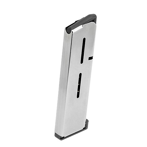 Wilson Combat 1911 Commander .45 ACP +P 7 Skott Silver