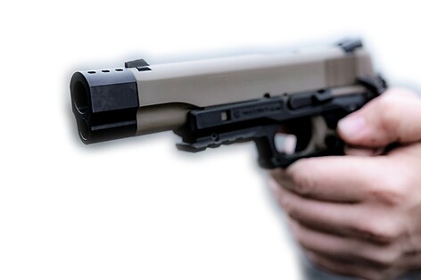 Grovtec G-Comp 1911 Muzzle Compensator 1/2x28 - bild 2 av 3