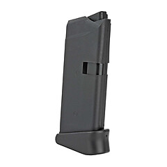 Glock G42 .380 ACP 6 Skott Grip Ext. Magasin Svart