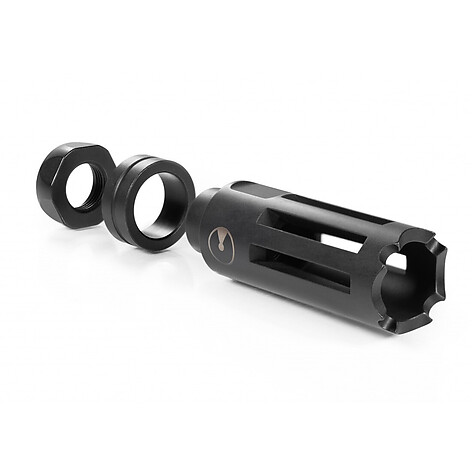 Ultradyne Nighthawk Flash Hider AR-15 1/2-28 5.56mm