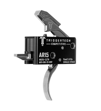 Triggertech Competitive AR-15 Pro Curved Svart/Rostfri - bild 2 av 3