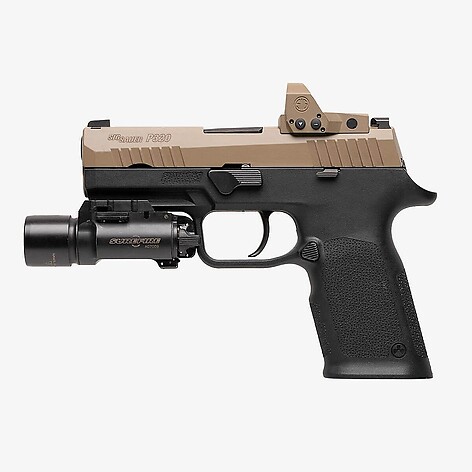 Magpul EHG SG9 Sig Sauer P320 Full Size Vapengrepp Svart - bild 3 av 5