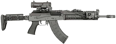 Midwest AK Alpha M-LOK 254mm Handguard Svart - bild 2 av 2
