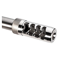 Area 419 Hellfire Match Self-Timing .30 5/8-24 Muzzle Brake Silver