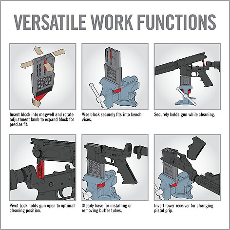 Real Avid Smart-Fit AR-15 Vise Block - bild 5 av 7