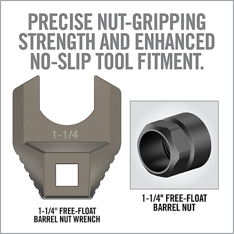 Real Avid Master Fit Free Float Barrel Nut 1-1/4" - bild 4 av 5