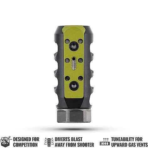 MDT Comp .338 3/4-24 Muzzle Brake - bild 6 av 6