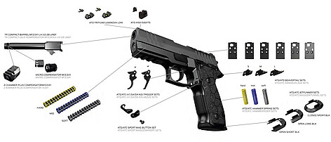Steyr ATD Compact 9mm x 19 4 tum 18 Skott - bild 8 av 10