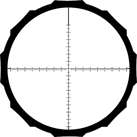 Crimson Trace Hardline 3-9x40 SFP MR1-MOA Kikarsikte - bild 7 av 7