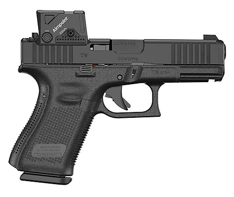 Glock 19 A-Cut COA Gen5 FS 9x19 Combo Pistol - bild 3 av 3
