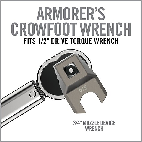 Real Avid Master Fit Muzzle Device Wrench 3/4" - bild 4 av 5