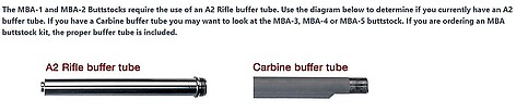 Luth-AR MBA-1 Modular Buttstock Assembly Rifle Svart - bild 3 av 5
