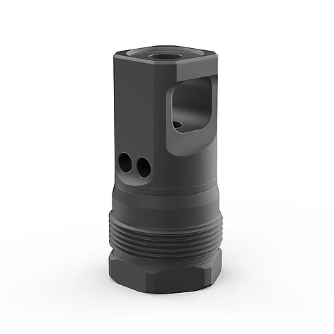 Breek Arms Plan B Echo Single Port Muzzle Brake 9mm 1/2-28 - bild 4 av 6