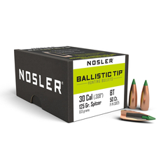 Nosler Ballistic Tip Hunting .30 125gr 50/Box