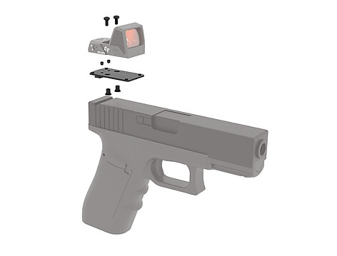 Crimson Trace RAD Dovetail Montage Glock 42/43/48 - bild 4 av 4
