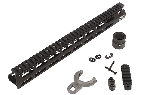 Bravo Company MCMR AR15 M-LOK 381mm Handguard Svart - bild 2 av 5