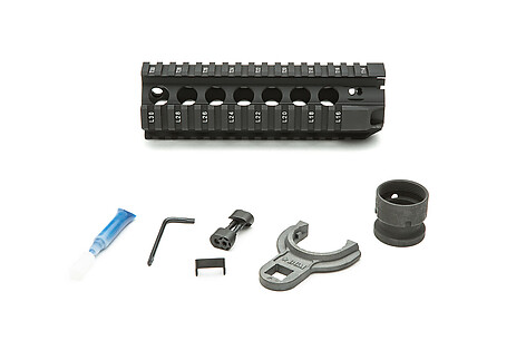 Bravo Company QRF-7 Quad Rail 184mm Handguard Svart - bild 3 av 3