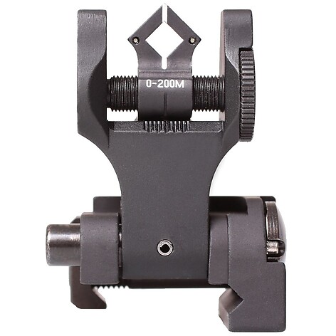 Troy BattleSight Dioptic Vikbart Bakre Tritiumsikte - bild 2 av 3