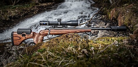 GRS Hunter Light Laminatkolv Tikka M65 Brun - bild 4 av 5