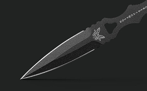 Benchmade 176BK SOCP Dagger Svart Kniv - bild 4 av 8