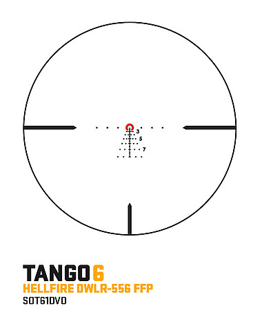 Sig Sauer TANGO6T 1-6x24 DVO Belyst FFP DWLR-556 Brun - bild 5 av 9