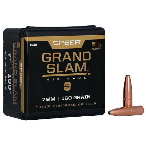 Speer Grand Slam Rifle Bullet .284 Caliber 160gr 50/Box - bild 2 av 2