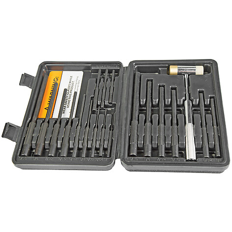 Wheeler Engineering Roll Pin Punch Set
