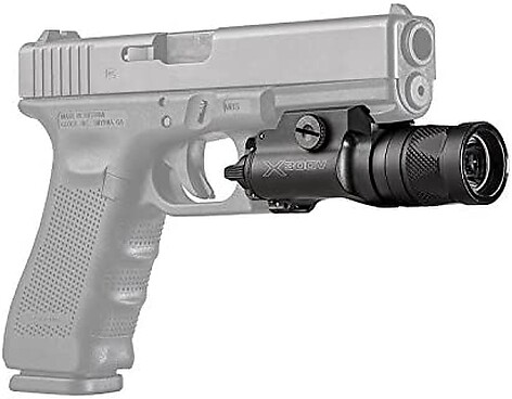 Surefire X300V LED/IR Handgun Long Gun Vapenlampa Svart - bild 8 av 9
